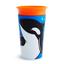 Чашка непроливна Munchkin Miracle 360 WildLove Косатка, 266 мл, помаранчевий (051778) - мініатюра 1