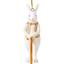 Фигурка декоративная Lefard Кролик с тростью, 10 см (192-249) - миниатюра 1