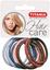 Набір різнокольорових резинок для волосся Titania, 10 шт, 4,5 см (7818) - мініатюра 1