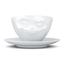Чашка з блюдцем для кави Tassen Усмішка 200 мл, порцеляна (TASS14101/TA) - мініатюра 1