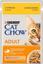 Вологий корм для котів Cat Chow Adult, ніжні шматочки в желе, з куркою та цукіні, 85 г - мініатюра 1