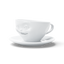 Чашка з блюдцем Tassen для кофе Подмигивающее лицо, белая, 200 мл (TASS14801/TA) - миниатюра 4