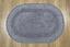Набор ковриков Irya Vermont gri, 90х60 см и 60х40 см, серый (svt-2000022237895) - миниатюра 2