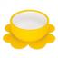 Тарілочка силіконова глибока Baboo, жовтий (90426) - мініатюра 1