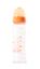 Бутылочка для кормления Baby Team, стеклянная с силиконовой соской, 250 мл оранжевый (1201_оранжевый) - миниатюра 1