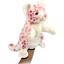 Мягкая игрушка на руку Hansa Puppet Снежный леопард, 32 см, розовая с белым (7778) - миниатюра 1
