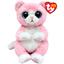 М'яка іграшка TY Beanie Bellies Рожеве кошеня Lillibelle, 22 см (41283) - мініатюра 1