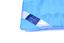 Ковдра вовняна MirSon Valentino Hand Made Екстра Преміум №0339, літня, 140x205 см, блакитна - мініатюра 4