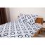 Комплект постельного белья ТЕП Happy Sleep Duo Modern полуторный белый с синим (2-04008_26627) - миниатюра 2