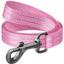 Поводок для собак Waudog Re-cotton, светоотражающий, S, 200х1,5 см, розовый - миниатюра 1