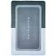 Коврик суперпоглащающий в ванную Stenson 80x50 см прямоугольный серый (26281) - миниатюра 3