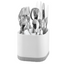 Сушилка для столовых приборов Guzzini Kitchen Active Design, 13х13х12,4 см, серый с белым (29010033) - миниатюра 1