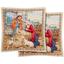 Наволочка Lefard Home Textile Sagrada Familia lurex 2 гобеленова, 45х45 см (732-332) - мініатюра 1