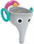 Игрушка для купания Yookidoo Веселый слоник, серый (73540) - миниатюра 2