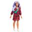 Кукла Barbie Модница в клетчатом платье (GRB49) - миниатюра 2