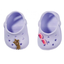 Обувь Baby Born Cандалии с значками для куклы, лиловые, 43 см (831809-2) - миниатюра 1