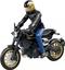 Ігровий набір Bruder Мотоцикл з фігуркою водія (63050) - мініатюра 1