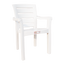 Крісло Irak Plastik Didim, білий (HK510) - мініатюра 1