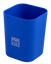 Стакан для канцелярського приладдя Buromax Rubber Touch, синій (BM.6352-02) - мініатюра 1