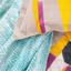 Комплект постельного белья Karaca Home Vitali mor Summer Set, евростандарт, разноцветный, 5 предметов (svt-2000022306256) - миниатюра 4