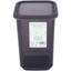 Контейнер для сыпучих продуктов Violet House, 1,1 л, черный (0298 Transparent Black) - миниатюра 3