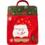 Мешочек для подарков МВМ My Home Снеговик 20х15х15 см красный (DH-NY-26 RED) - миниатюра 1