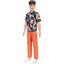 Кукла Barbie Кен Модник, в рубашке с цветами (HBV24) - миниатюра 1