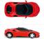 Автомодель на радіокеруванні Mondo Ferrari SF90 Stradale 1:24 червоний (63660) - мініатюра 5