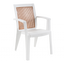 Кресло Papatya Сапфир, белый (5012) - миниатюра 1