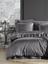 Комплект постельного белья Dantela Vita Nuans gri сатин с вышивкой евро серый (svt-2000022321518) - миниатюра 2