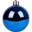 Новогодняя игрушка Novogod'ko Шар 30 cм глянцевая синяя (974083) - миниатюра 1