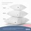Подушка на блискавці Ideia Nordic Comfort Plus, зі стьобаним чохлом, 70х70 см, білий (8-34695) - мініатюра 7