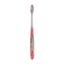 Дизайнерська зубна щітка Jordan Individual Reach, рожевий з дизайном - мініатюра 3