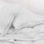 Пододеяльник MirSon Linen Winter flower лен 200х220 см белый (2200008249366) - миниатюра 5