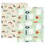 Дитячий двосторонній складний килимок Poppet Білі ведмежата та Грайливі пінгвіни, 150х200х0,8 см (PP015-150H) - мініатюра 1