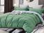Комплект постельного белья Ecotton, двуспальный, сатин, зеленый (23680) - миниатюра 1
