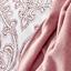 Комплект постільної білизни Karaca Home Care pudra, ранфорс, євростандарт, рожевий (svt-2000022300735) - мініатюра 3
