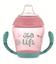 Кружка-непроливайка Canpol babies Sea Life, с силиконовым носиком, 230 мл, розовый (56/501_pin) - миниатюра 1