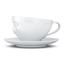 Чашка з блюдцем для кави Tassen Усмішка 200 мл, порцеляна (TASS14101/TA) - мініатюра 4