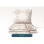 Комплект постельного белья ТЕП Happy Sleep Duo Glorius двуспальный белый с бежевым (2-04010_26634) - миниатюра 4