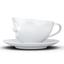Чашка з блюдцем Tassen для кави Сміхотерапія, біла, 200 мл (TASS14701/TA) - мініатюра 4