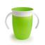 Чашка-непроливайка Munchkin Miracle 360 с ручками, 207 мл, зеленый (012443) - миниатюра 1