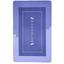 Килимок суперпоглинаючий у ванну Stenson 60x40 см прямокутний фіолетовий (26265) - мініатюра 2