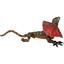 Фігурка Lanka Novelties, Ящірка плащеносна, 55 см (21550) - мініатюра 2