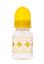 Пляшечка для годування Baby Team, з силіконовою соскою, 125 мл, жовтий (1400_желтый) - мініатюра 1