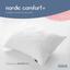 Подушка Ideia Nordic Comfort plus, со стеганым чехлом на молнии, 60х40 см, белый (8000034693) - миниатюра 7