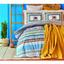Набор постельное белье с покрывалом пике Karaca Home Perez hardal pike jacquard, полуторный, желтый, 4 предметов (svt-2000022284844) - миниатюра 1