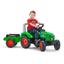 Дитячий трактор Falk 2021AB на педалях, з причепом, зелений (2021AB) - мініатюра 2