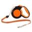 Повідець-рулетка для собак AnimAll, 15 кг, 3 м, помаранчево-чорний - мініатюра 2