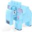 Конструктор Wader Baby Blocks Сафарі Слон, 23 елементів (41502) - мініатюра 2